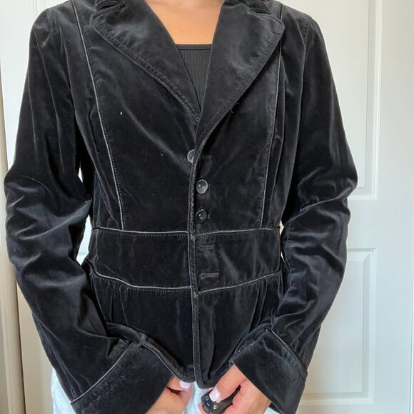 100% Cotton Velour Evening Jacket - Picture 3 of 10